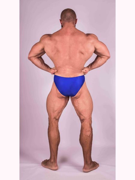 BLUE BODYBUILDING TRUNKS ( DĹŽKA BOČNEJ STRANY 5CM )