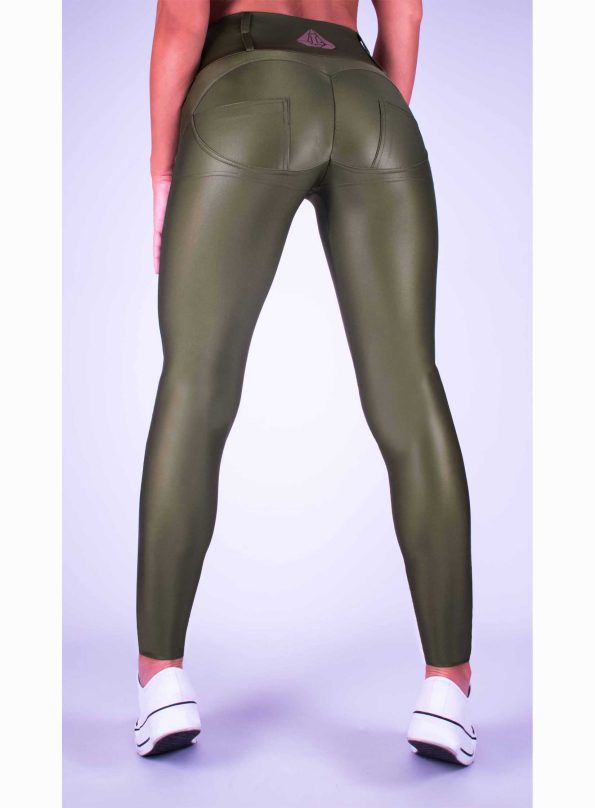 METALLIC OLIVE PUSH-UP NOHAVICE