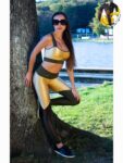 Vytvor si vlastné push-up legíny GOLD OLIVE