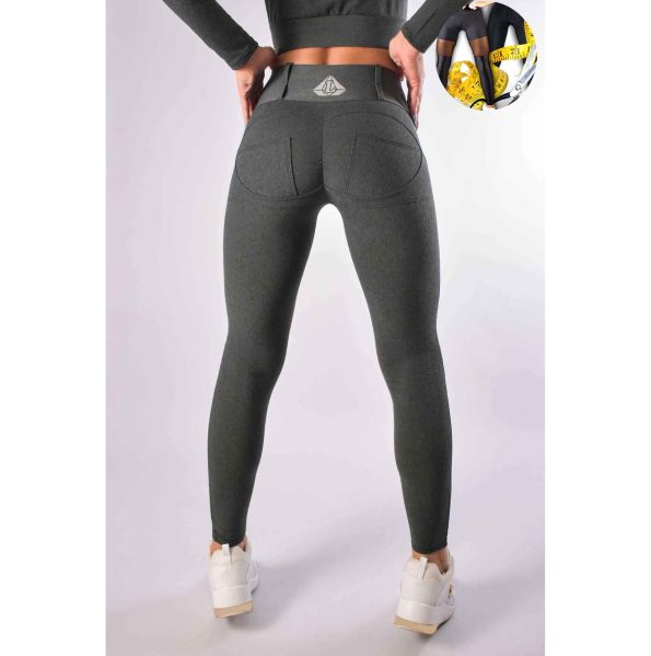 Vytvor si vlastné push-up nohavice GREY-DARK