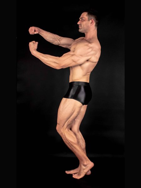PANTHER BLACK CLASSIC PHYSIQUE SANK ( BOČNÁ STRANA 18CM )