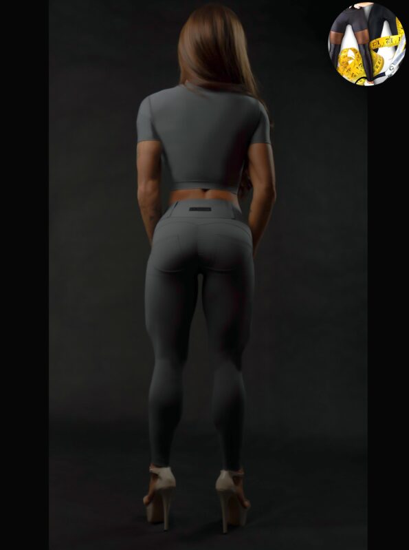 Vytvor si vlastné push-up nohavice MOON GREY