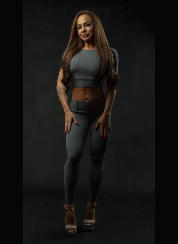 MOON GREY CROP TOP