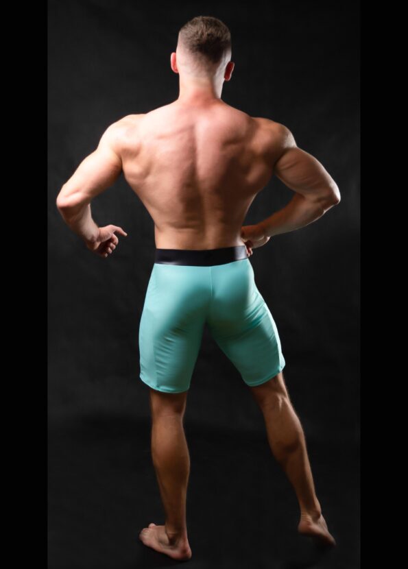 MINT GREEN MEN´S PHYSIQUE SHORTS