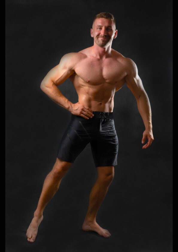 BLACK POWER MEN´S PHYSIQUE SHORTS