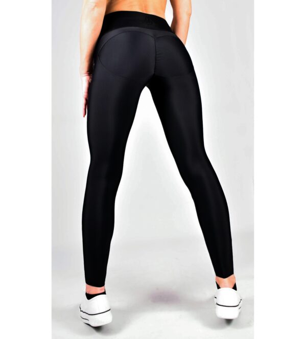 LUXE BLACK PUSH-UP LEGÍNY